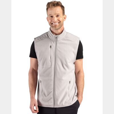 Cutter & Buck Hunts Point Recycled Fleece Mens Hybrid Full Zip Vest Thumbnail