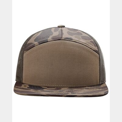 Printed Seven-Panel Trucker Cap Thumbnail