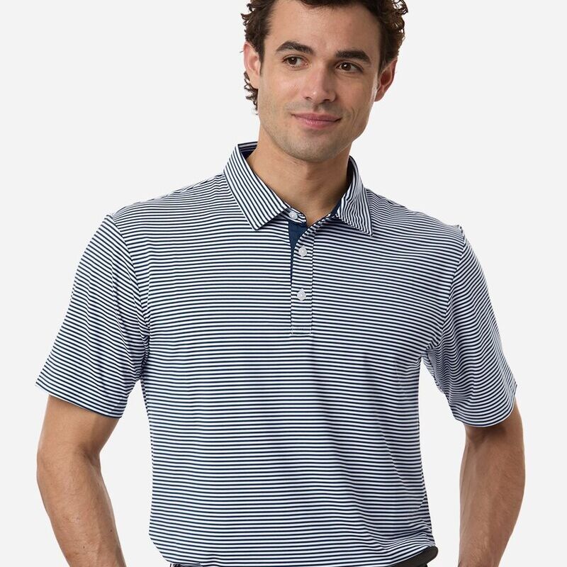 Men's Smith Striped Polo Thumbnail