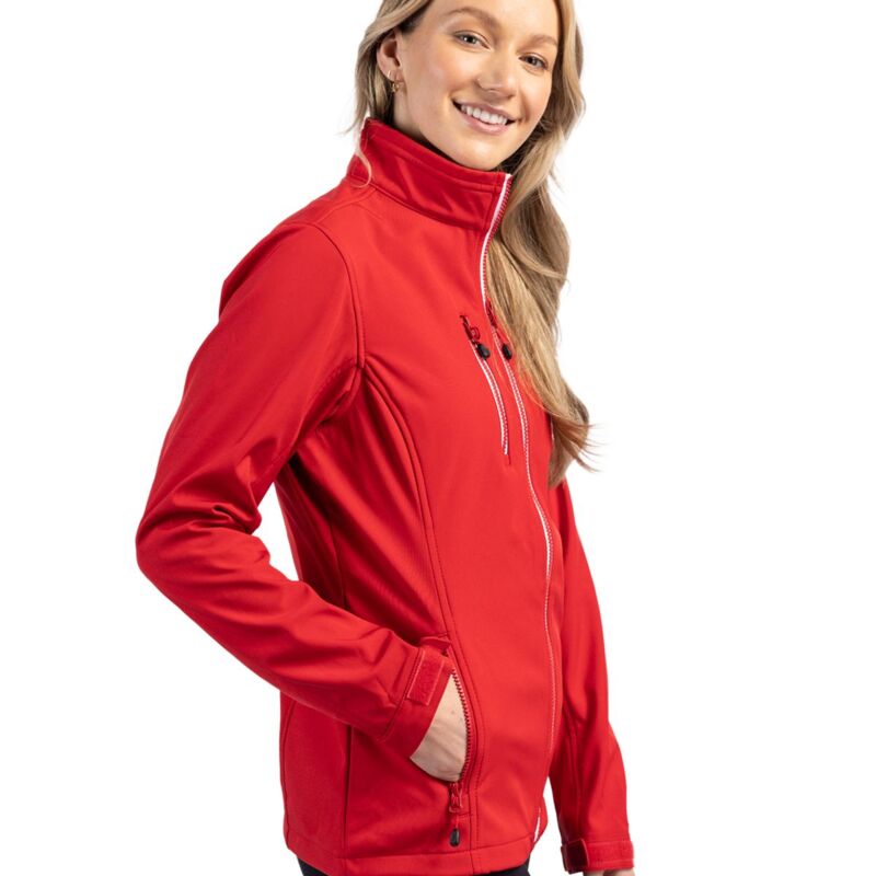 Clique Telemark Eco Stretch Softshell Full Zip Womens Jacket Thumbnail