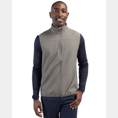 Clique Trail Eco Stretch Softshell Full Zip Mens Vest Thumbnail