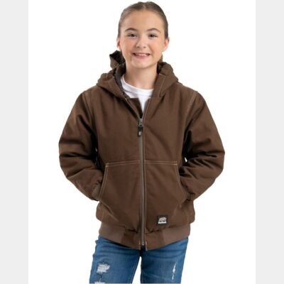 Youth Highland Softstone Duck Hooded Jacket Thumbnail