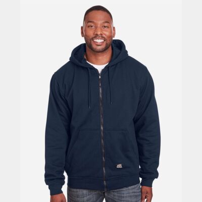Men's Tall Heritage Thermal-Lined Full-Zip Hooded Sweatshirt Thumbnail