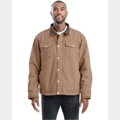 Men's Tall Vintage Washed Sherpa-Lined Work Jacket Thumbnail