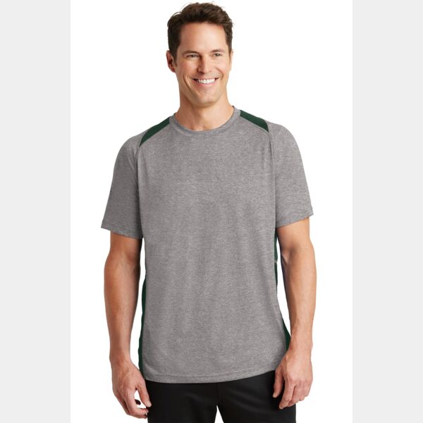 Heather Colorblock Contender Tee Thumbnail