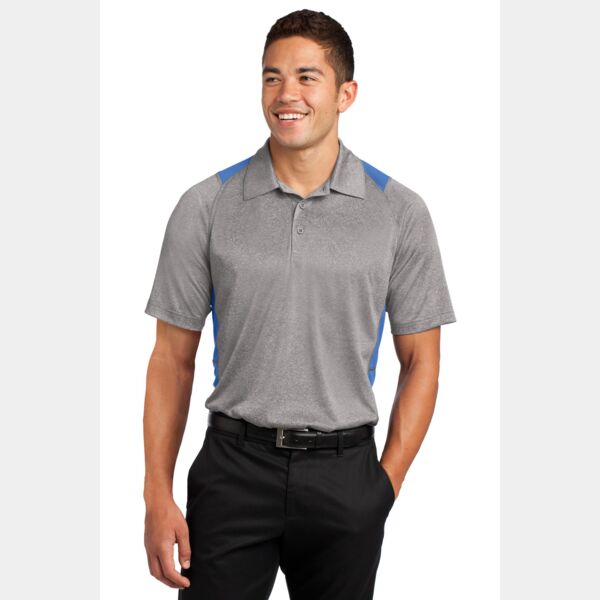 Heather Colorblock Contender Polo Thumbnail