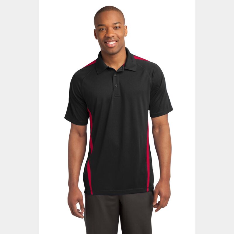 PosiCharge ® Micro Mesh Colorblock Polo Thumbnail
