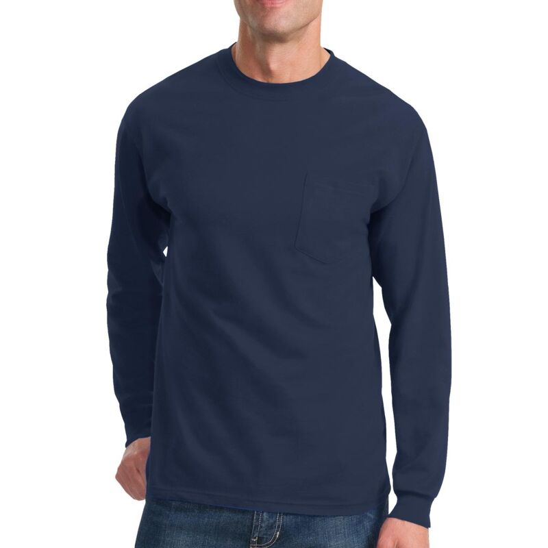 Long Sleeve Essential Pocket Tee Thumbnail