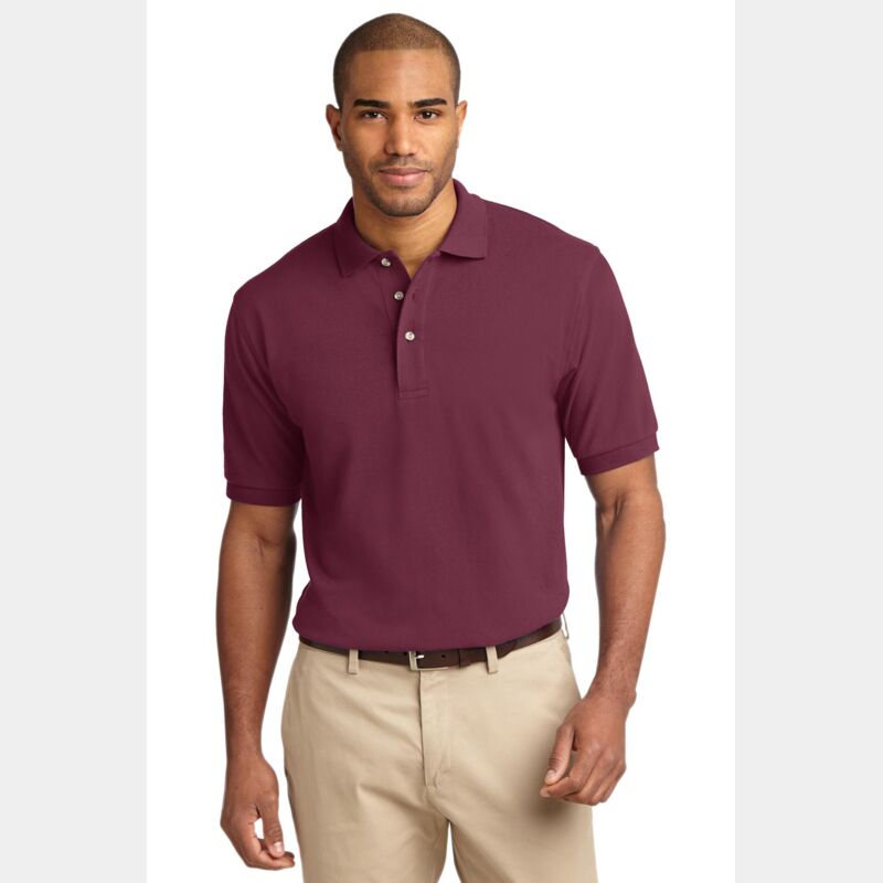Heavyweight Cotton Pique Polo Thumbnail