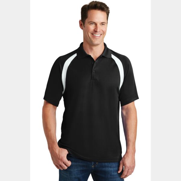 Dry Zone ® Colorblock Raglan Polo Thumbnail