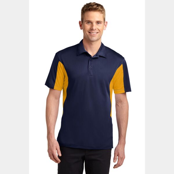 Side Blocked Micropique Sport Wick ® Polo Thumbnail