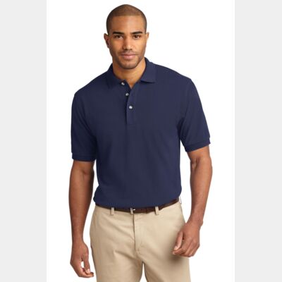 Tall Heavyweight Cotton Pique Polo Thumbnail