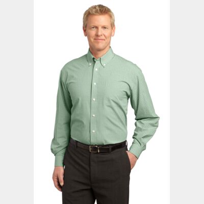 Plaid Pattern Easy Care Shirt Thumbnail