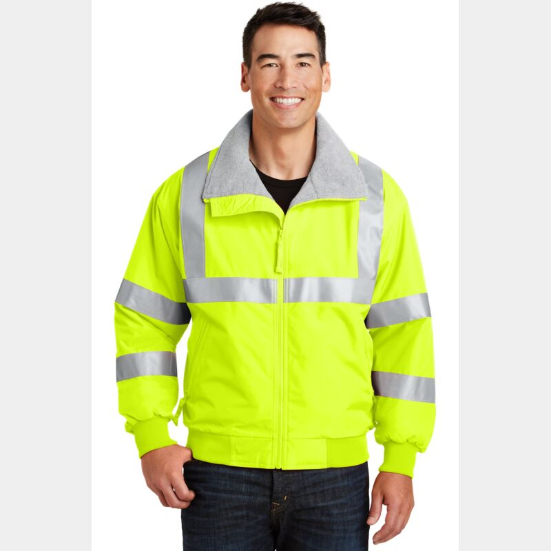 Enhanced Visibility Challenger Jacket with Reflective Taping Thumbnail
