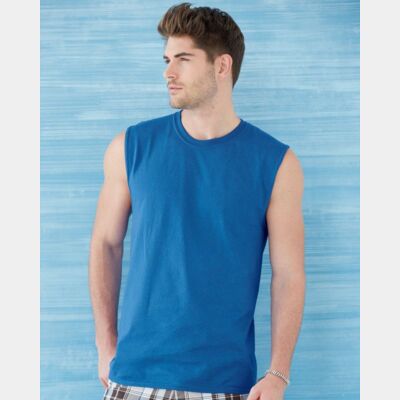 Ultra Cotton® Sleeveless T-Shirt Thumbnail