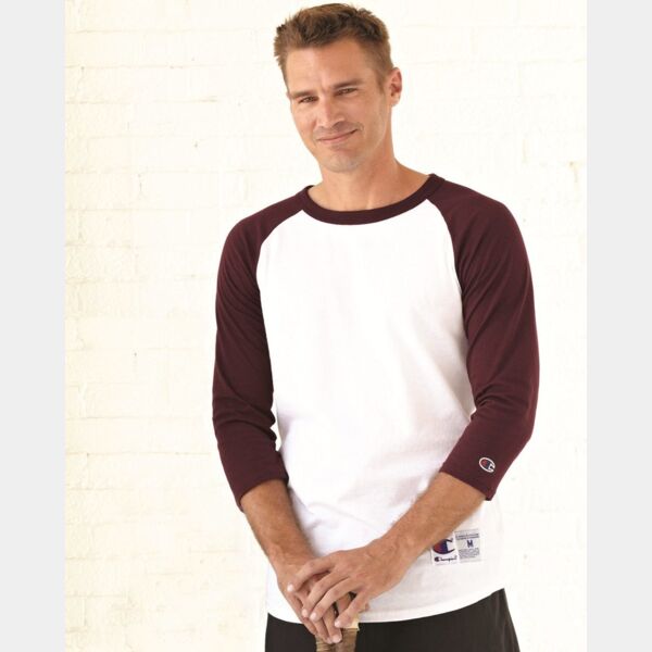 Unisex Raglan Sleeve Baseball T-Shirt Thumbnail