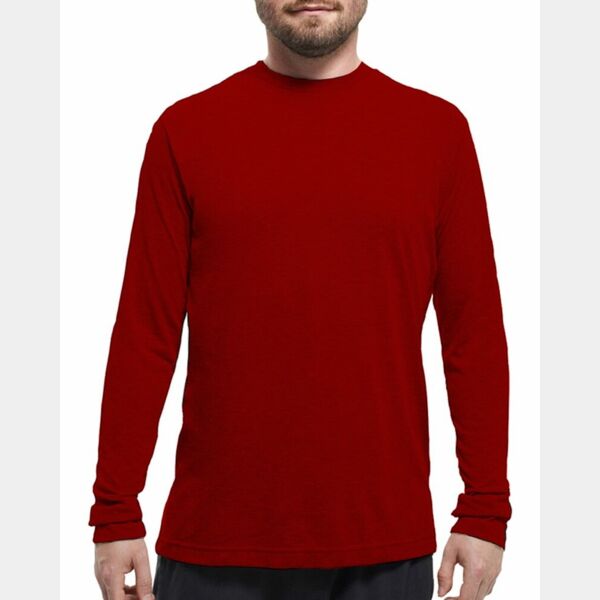 Unisex Gold Soft Touch Long Sleeve T-Shirt Thumbnail