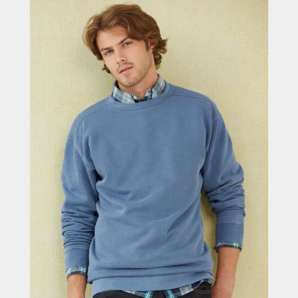 Unisex Garment-Dyed Crewneck Sweatshirt Thumbnail