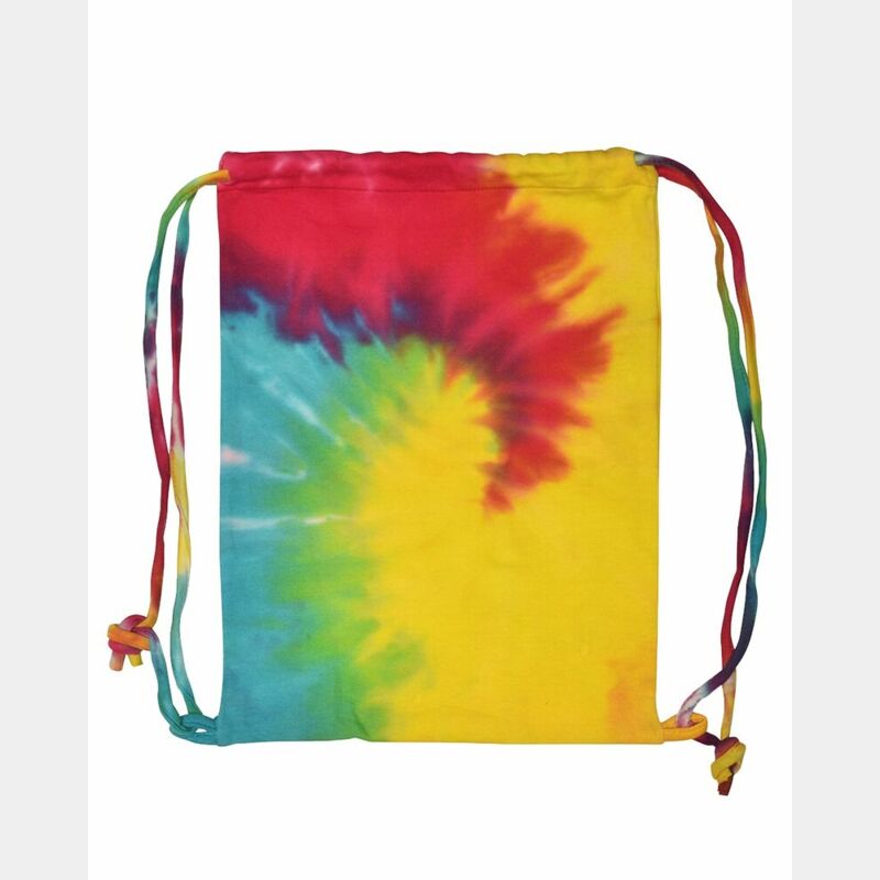 Tie-Dyed Drawstring Bag Thumbnail