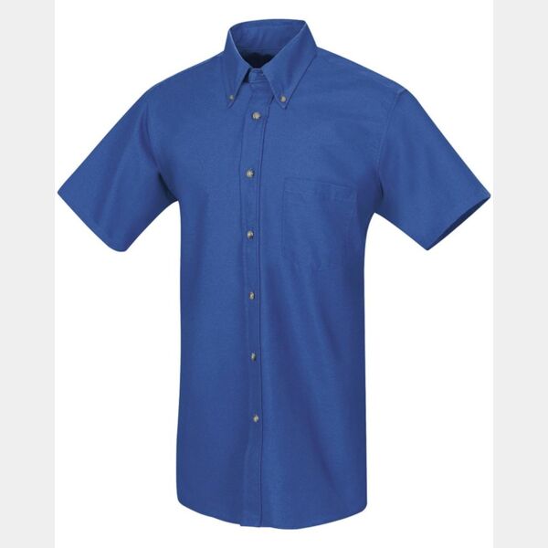 Men's Poplin Short Sleeve Dress Shirt Thumbnail