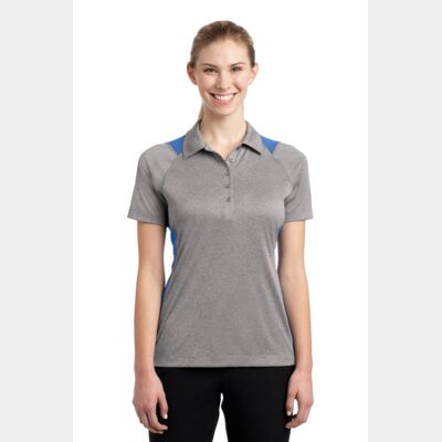 Women's Heather Colorblock Contender Polo Thumbnail