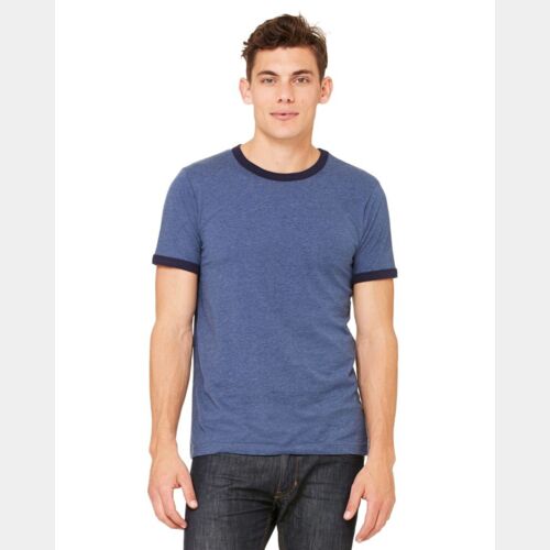Men's Jersey Heather Ringer Tee Thumbnail