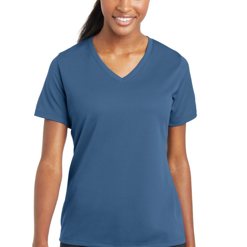 Women's PosiCharge ® RacerMesh ® V Neck Tee Thumbnail