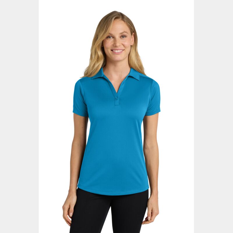 Women's Diamond Jacquard Polo Thumbnail