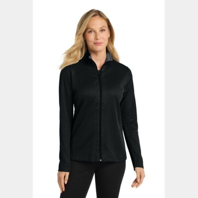 Women's Vertical Texture Full Zip Jacket Thumbnail