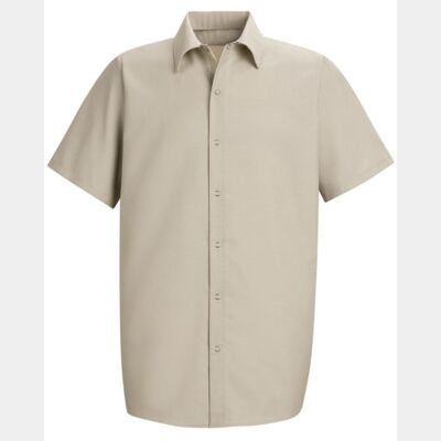 Men's Specialized Short Sleeve Pocketless Work Shirt Thumbnail