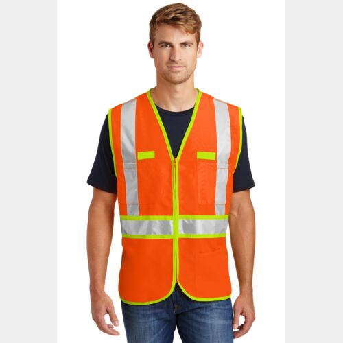 Ansi 107 Class 2 Dual Color Safety Vest Thumbnail