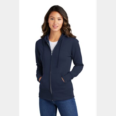 Women's Core Fleece Full Zip Hooded Sweatshirt Thumbnail
