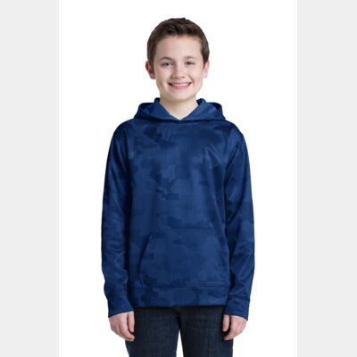 Youth Sport Wick ® CamoHex Fleece Hooded Pullover Thumbnail
