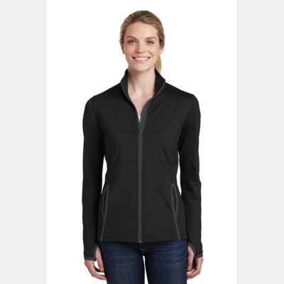 Women's Sport Wick ® Stretch Contrast Full Zip Jacket Thumbnail