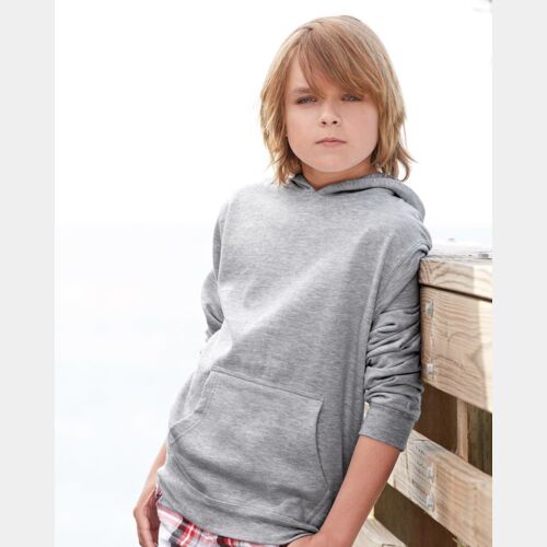 Youth Midweight Hooded Sweatshirt Thumbnail