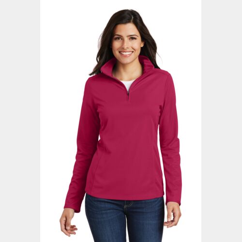 Women's Pinpoint Mesh 1/2 Zip Thumbnail