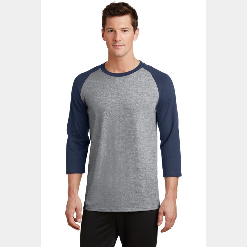 Core Blend 3/4 Sleeve Raglan Tee Thumbnail