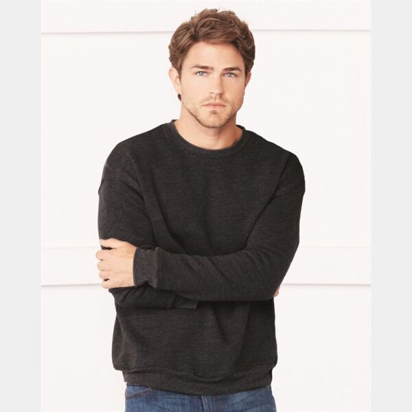 Unisex Sponge Fleece Drop Shoulder Crewneck Sweatshirt Thumbnail