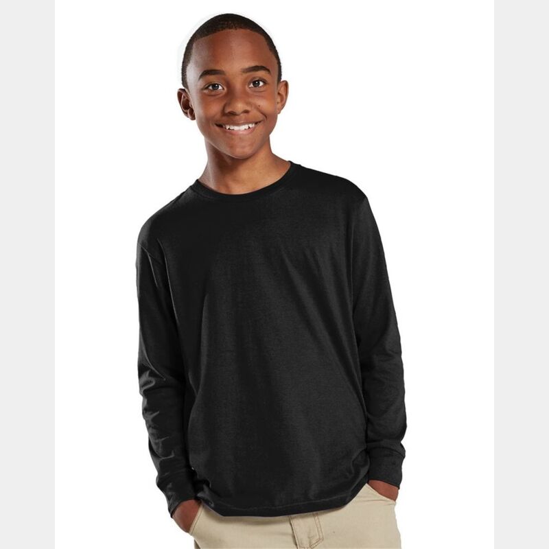 Youth Fine Jersey Long Sleeve Tee Thumbnail
