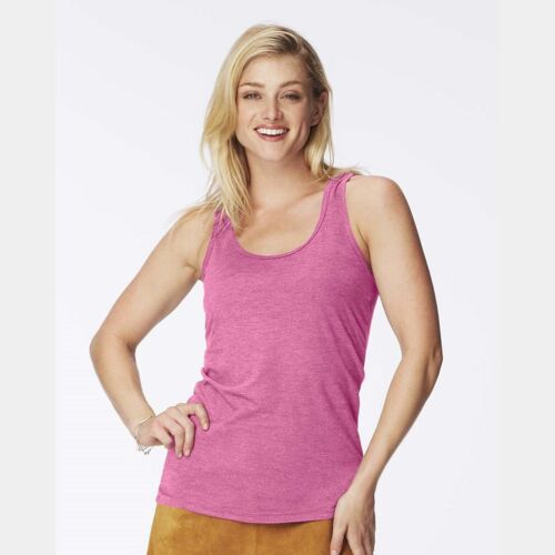 Garment-Dyed Women's Racerback Tank Top Thumbnail