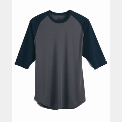 Men's B-Core Three-Quarter Sleeve Baseball T-Shirt Thumbnail
