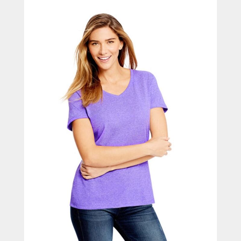 Women's Perfect-T Triblend V-Neck T-Shirt Thumbnail