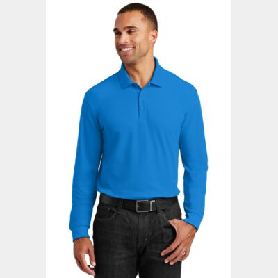 Long Sleeve Core Classic Pique Polo Thumbnail