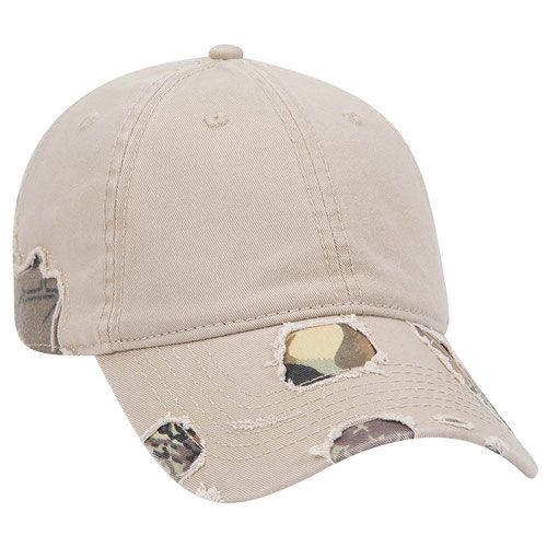 OTTO CAP Camouflage 6 Panel Low Profile Baseball Cap Thumbnail