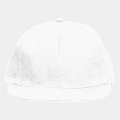 OTTO CAP "OTTO FLEX" 6 Panel Mid Profile Flat Visor Baseball Cap Thumbnail