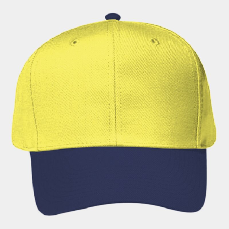 OTTO CAP 6 Panel Mid Profile Baseball Cap Thumbnail