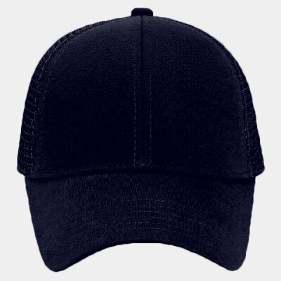 OTTO CAP 6 Panel Low Profile Mesh Back Trucker Hat Thumbnail