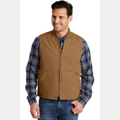 Washed Duck Cloth Vest Thumbnail