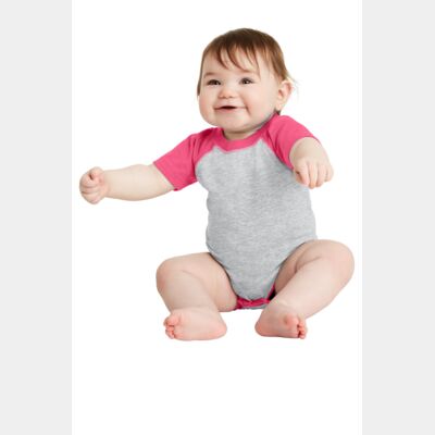 Infant Baseball Fine Jersey Bodysuit Thumbnail