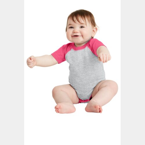 Infant Baseball Fine Jersey Bodysuit Thumbnail